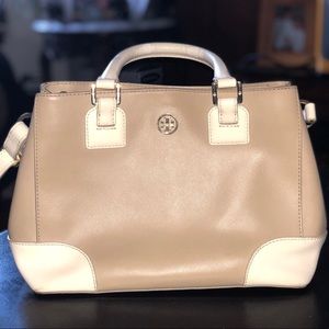 Tory Burch Robinson Colorblock Mini Square Tote